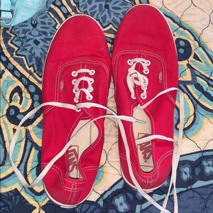 Red vans